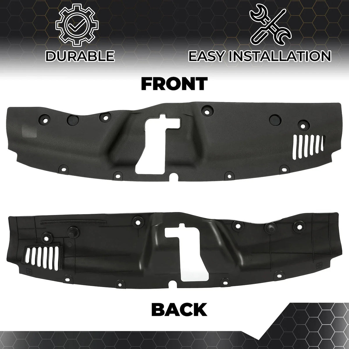 Front Upper Cover for Radiator Support Panel #74127TBA Honda Civic 2016-2021