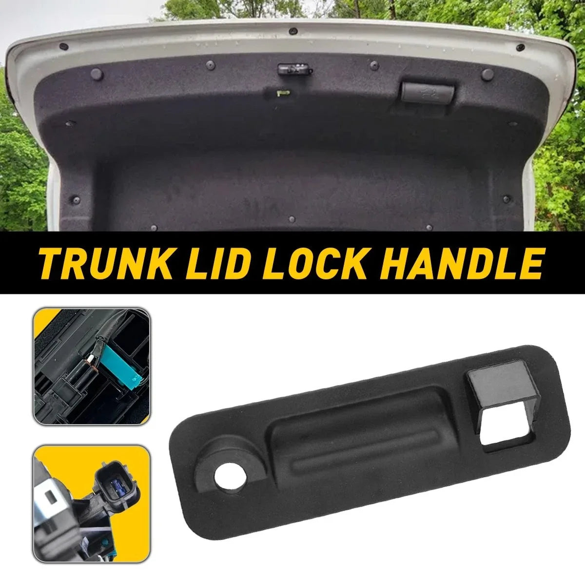 Outside Trunk Lid Lock Handle for Hyundai Sonata (2015–2017) 81260-C1010