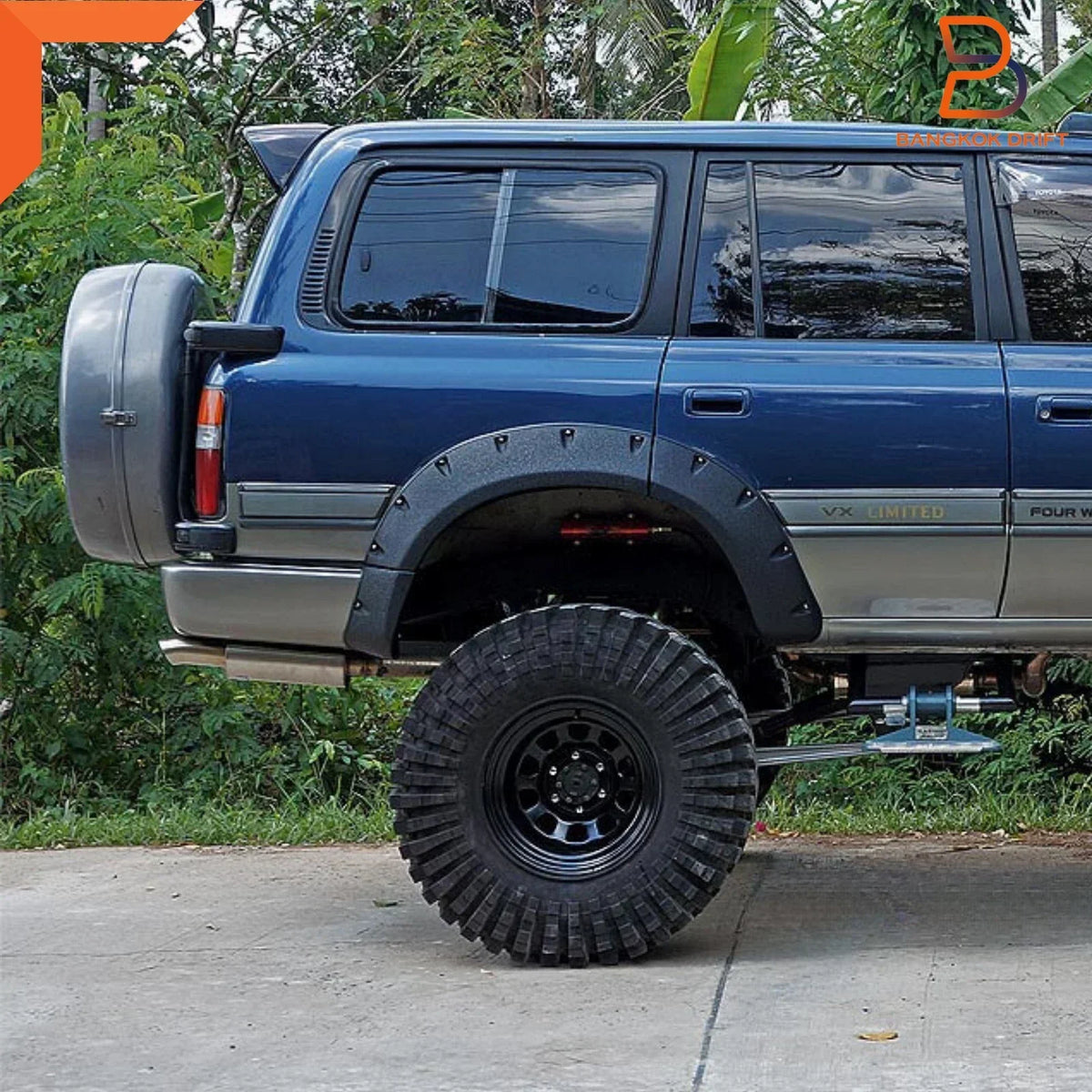 4x4 Fender Flares for Toyota Land Cruiser 80 Series (1990-1997)
