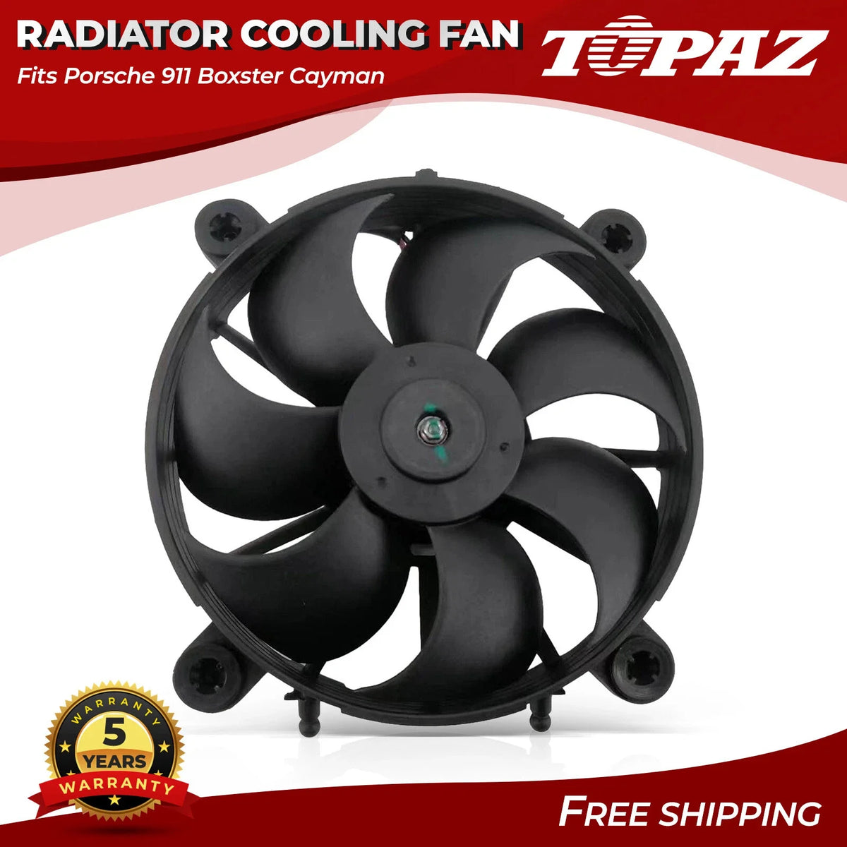 Engine Lid Blower Fan Motor for Porsche 911 Boxster Cayman (2012–2019)