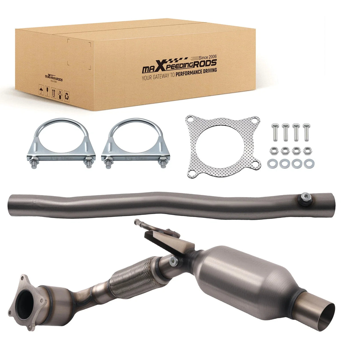 Catalytic Converter Set for Audi Q3 2.0L (2015–2018)