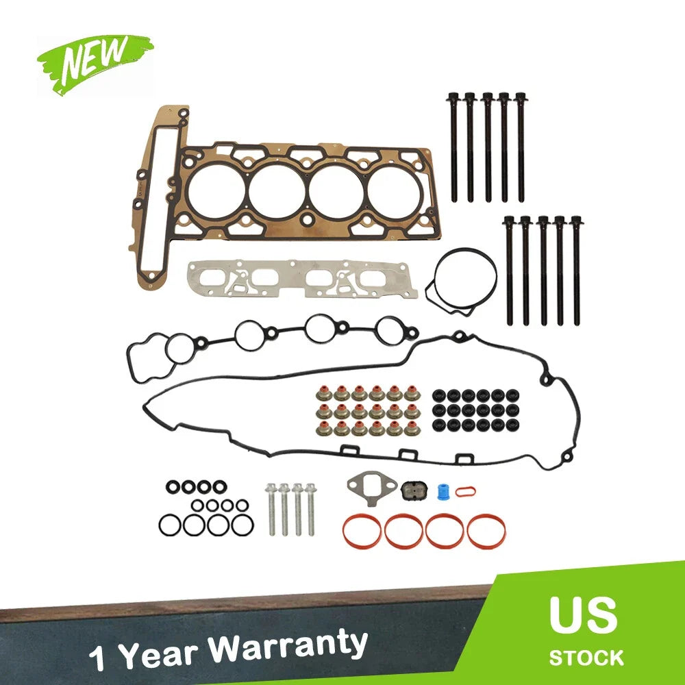 Set of Head Gasket Bolts for Chevy Malibu HHR Cobalt Pontiac G5 G6 (2007–2012)
