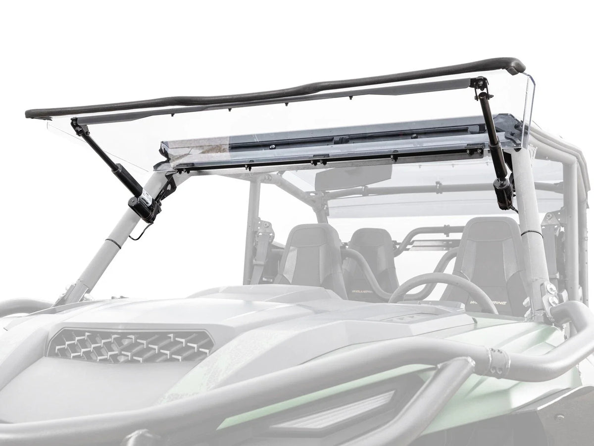 Power Flip Windshield for RMAX Wolverine 2 / 4 by Yamaha (2021+)