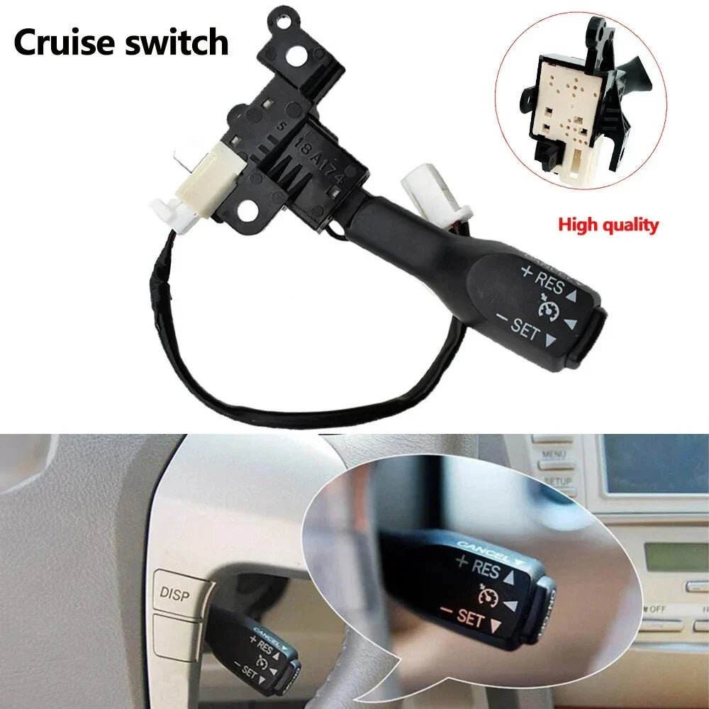 Cruise Control Switch with Cover for Toyota Avalon Venza Camry 2012-2017