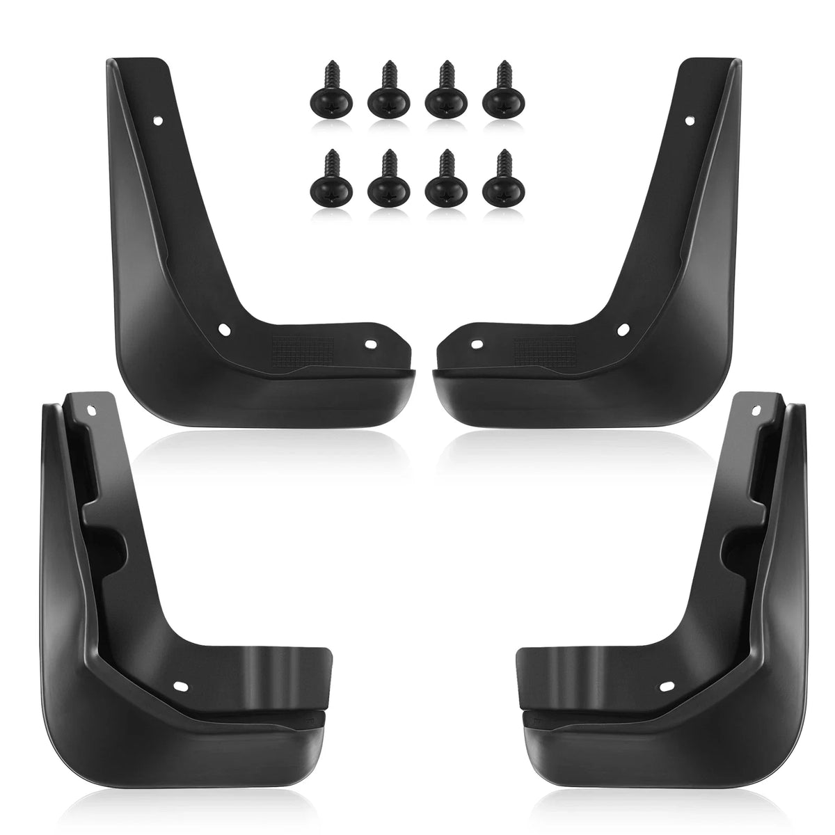 Set of 4 Splash Guards Mud Flaps for Ford Focus (2012–2018)
