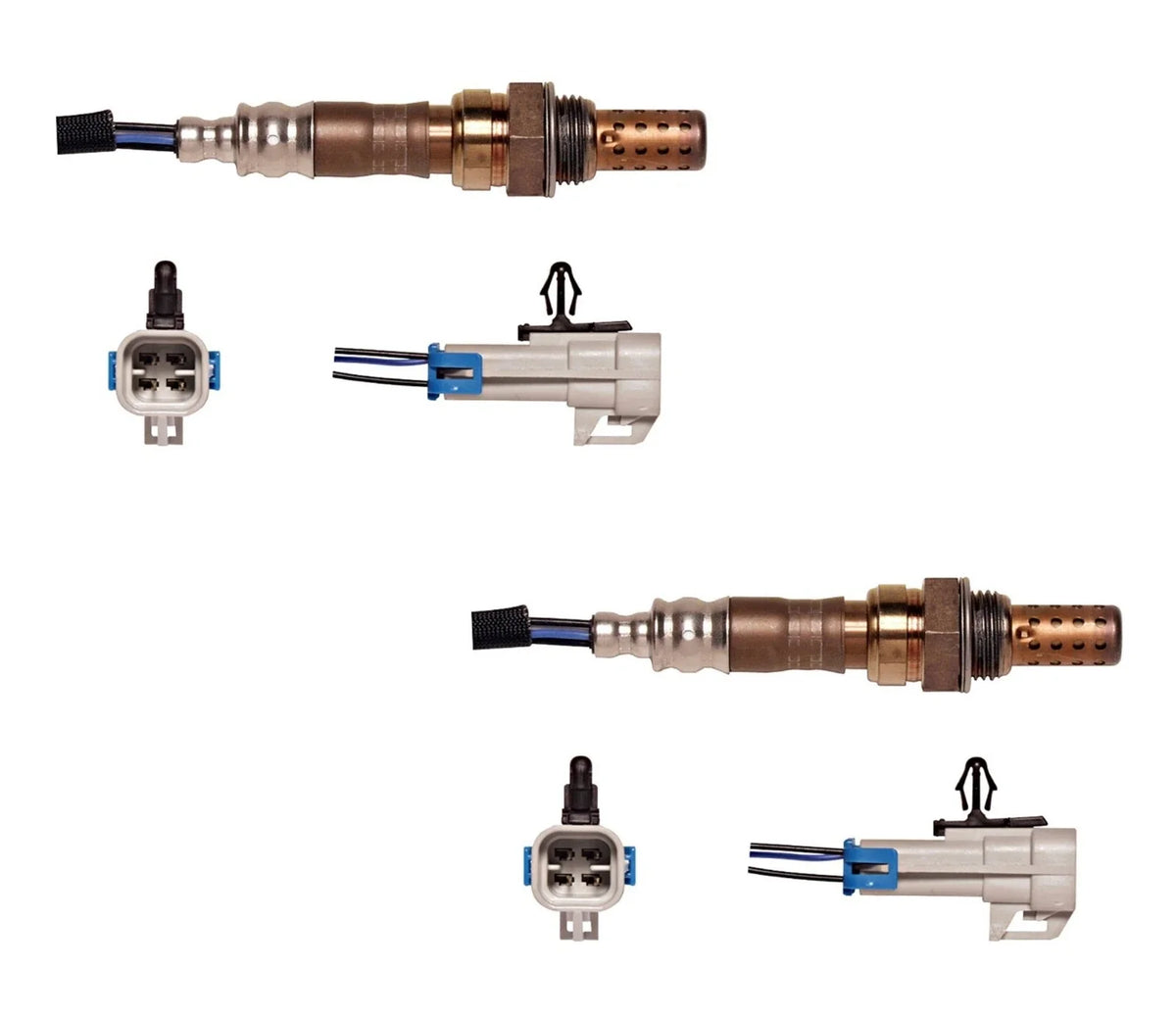 Set of 2 Downstream Oxygen Sensors for Chevy GMC Isuzu Cadillac