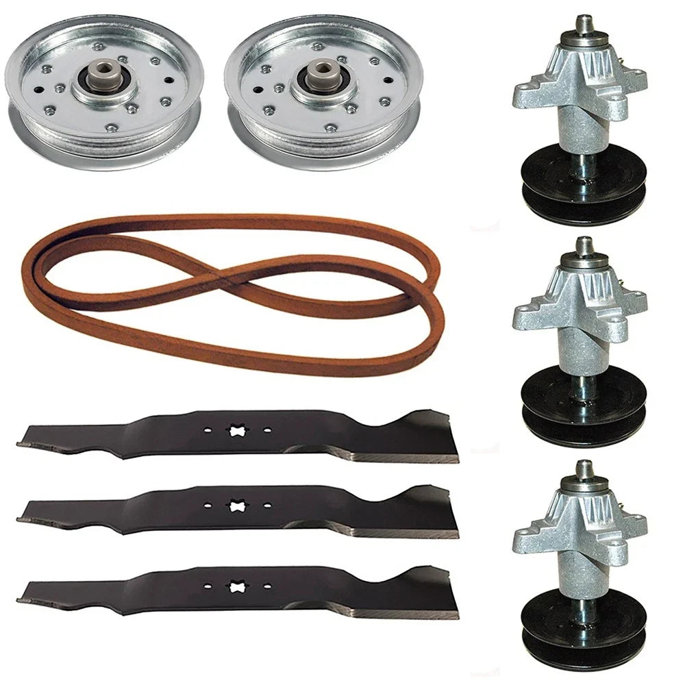 Rebuild Kit for MTD Cub Cadet 54" SLT 1554 SLTX 10 (Fits Blades Spindles Belt)