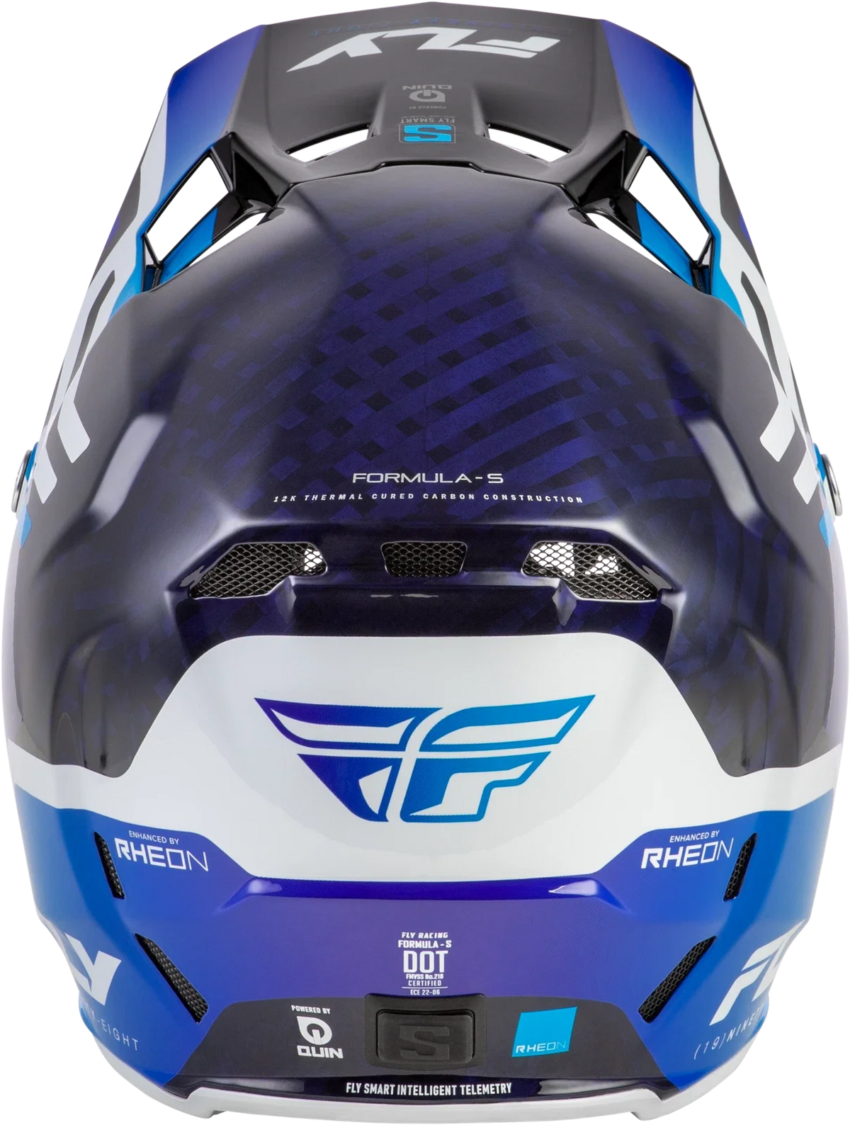 Fly Racing Formula S Carbon Byte Helmet for Offroad (2019–2024) Medium Blue