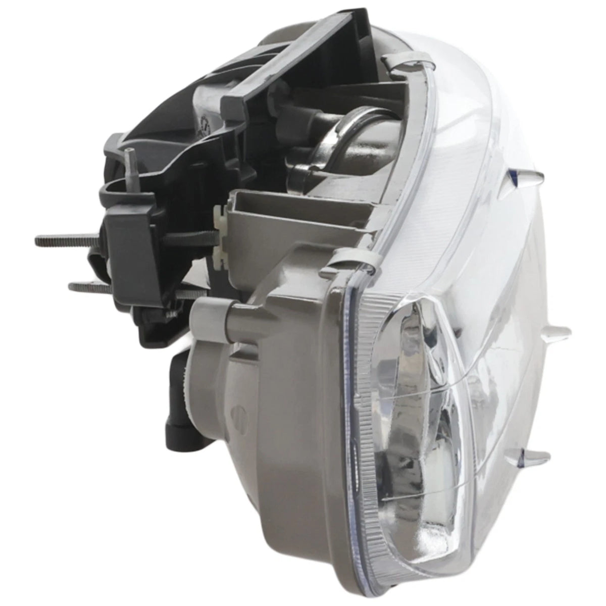 Projector Headlight Set for Chevrolet Silverado 1500 (1999–2002) Halogen w/ Bulbs