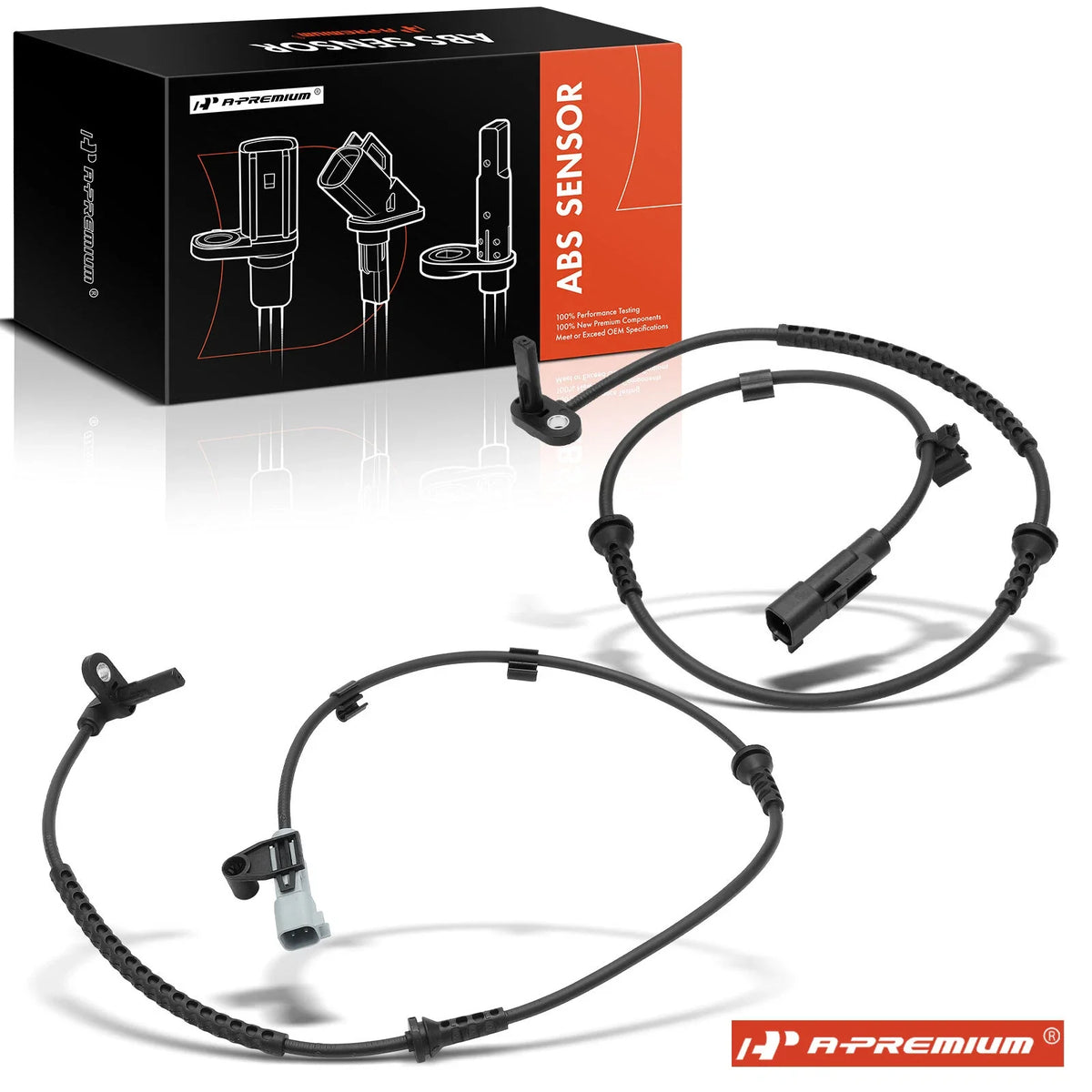 2X Front ABS Wheel Speed Sensor for Chevy Sonic (2012–2020)