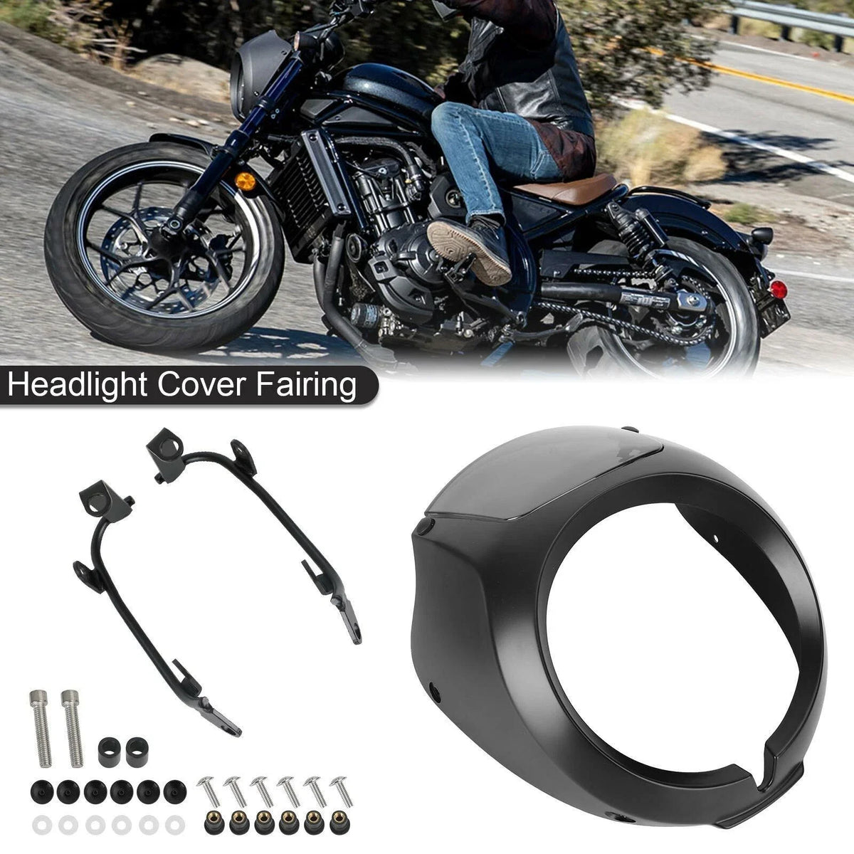 2021 Honda Rebel CMX 1100 Headlight Fairing Windshield Cover