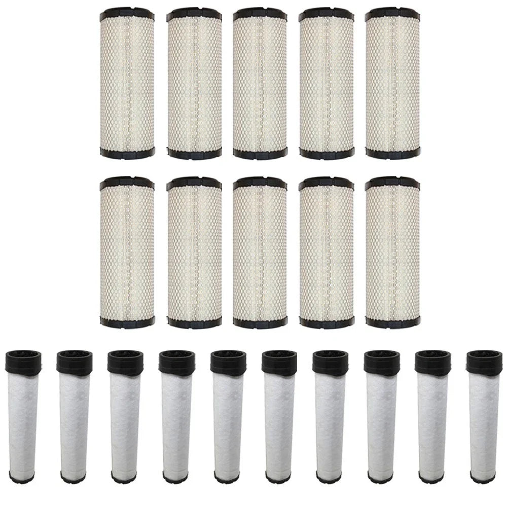 10X Inner Outer Air Filters for Kawasaki (Replaces 11013-7019)