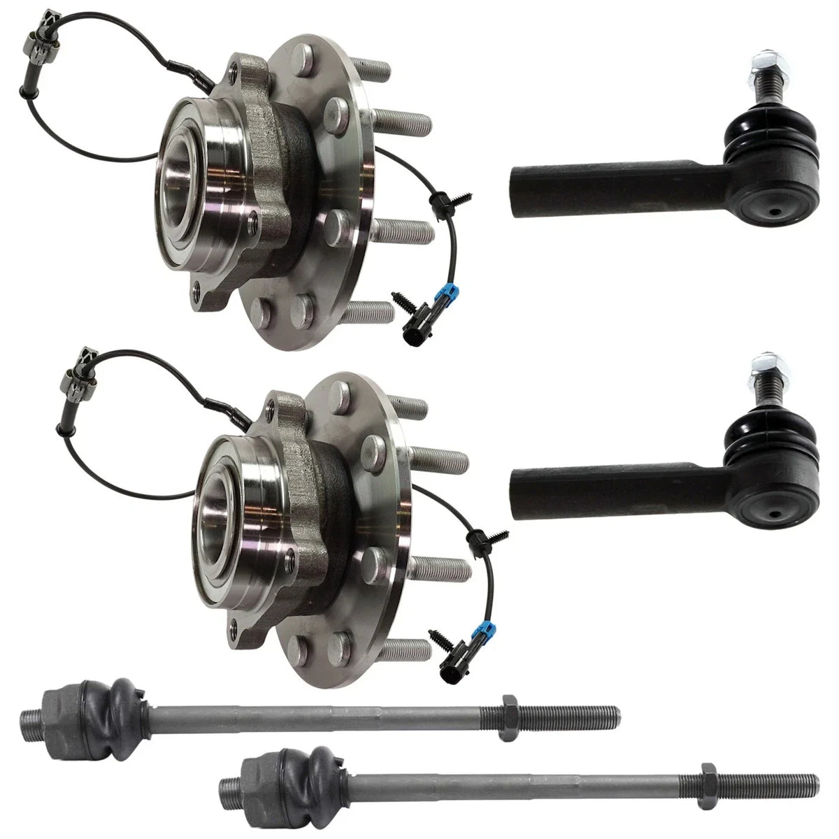 Wheel Hub Assembly - 2X Front for Chevy GMC Vehicles
