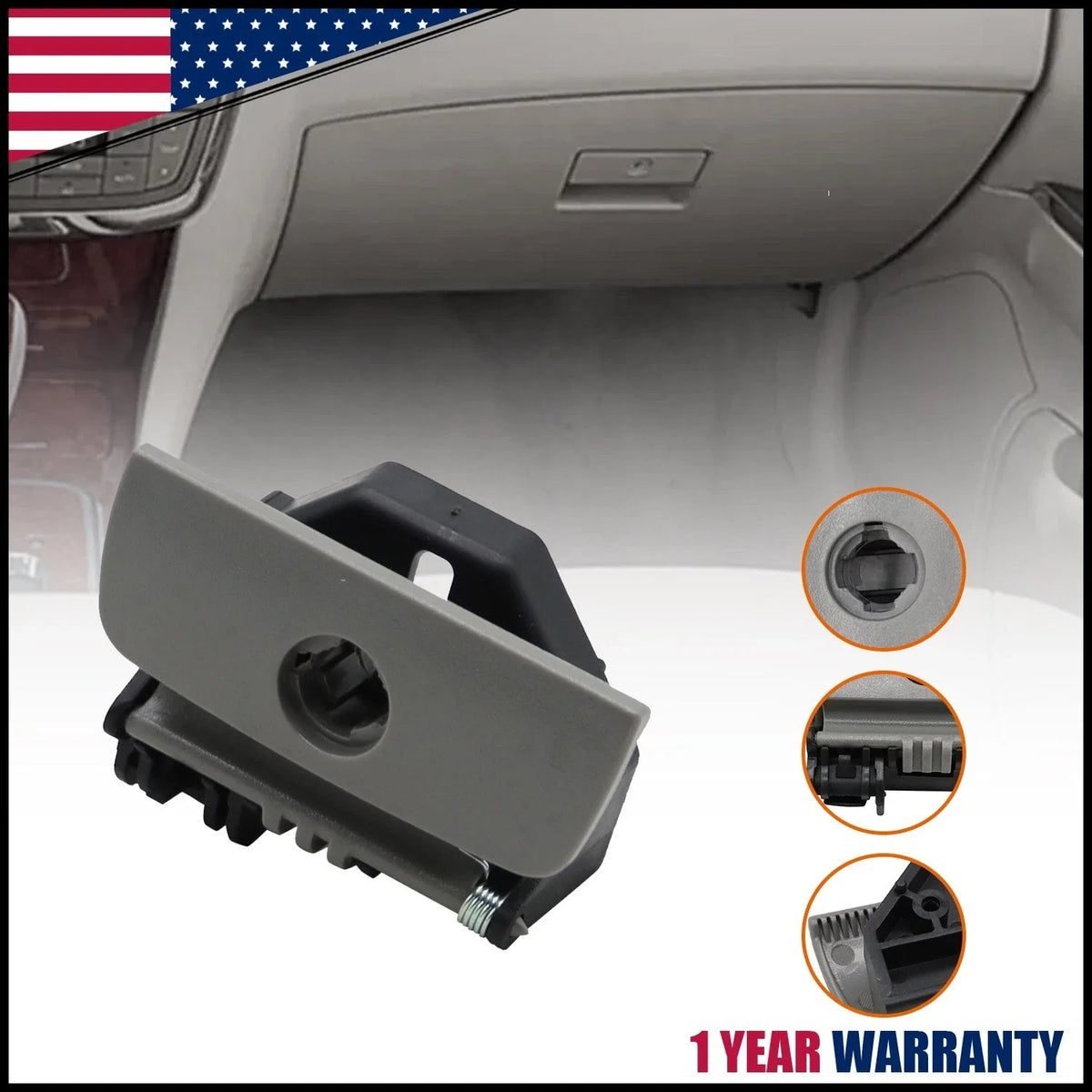 Glove Box Lock Latch for Buick LaCrosse (2005–2009)