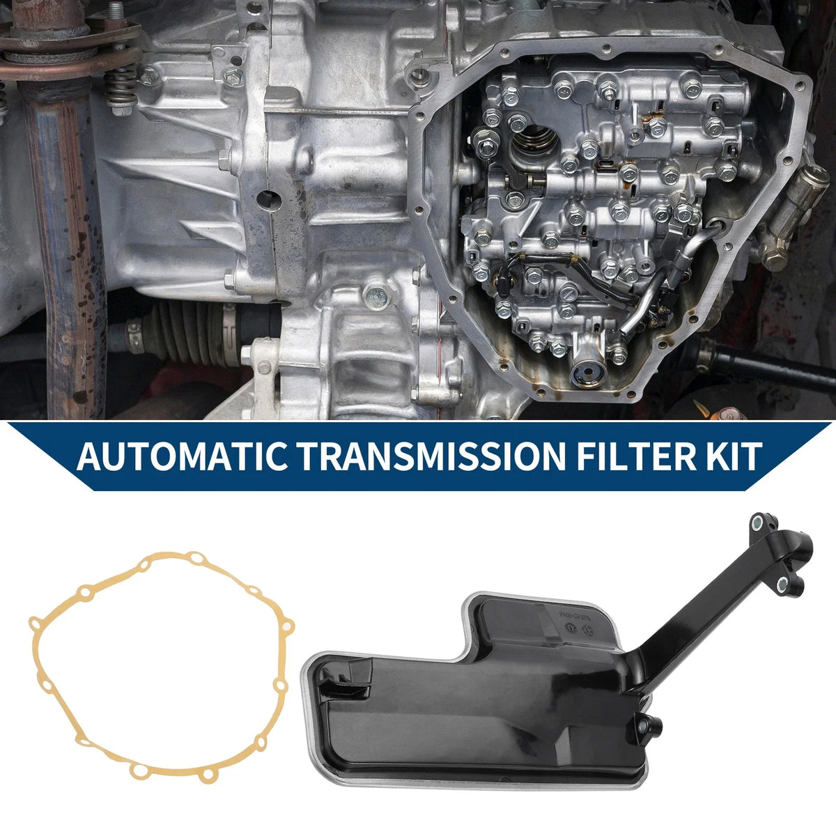 Set of 2 Automatic Transmission Filter Kits for Audi A4 (No. 0AW301519C)