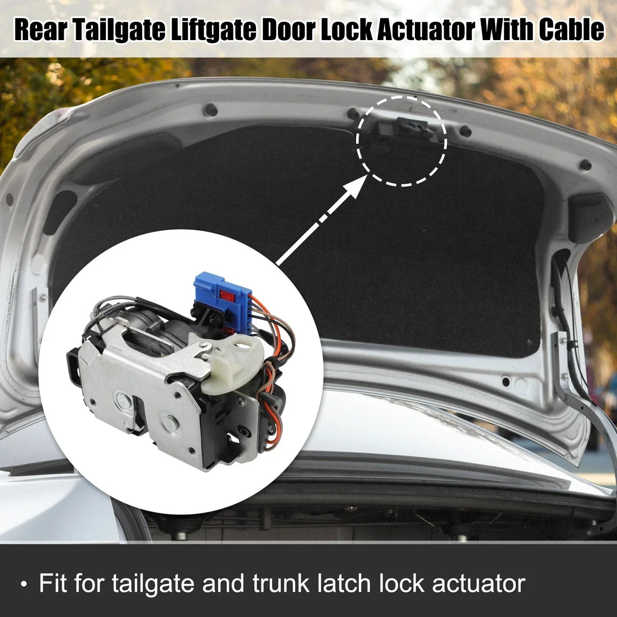 Tailgate Lock Actuator for 2008-2020 Dodge Grand Caravan