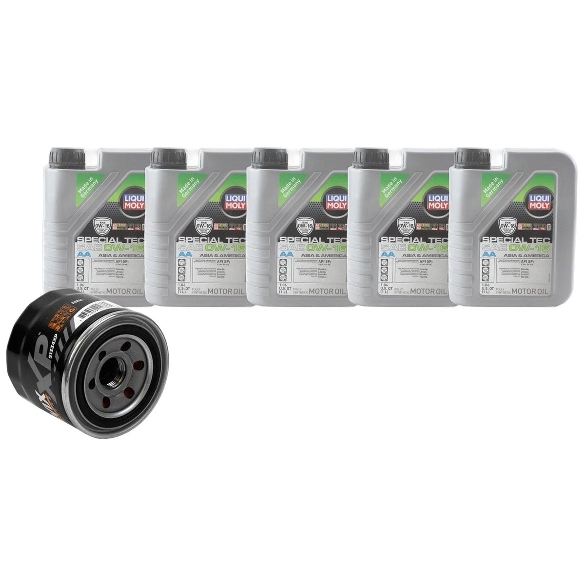 Engine Oil Change Kit 5L Liqui Moly SpecialTec AA 0W16 for Niro 2017-2023