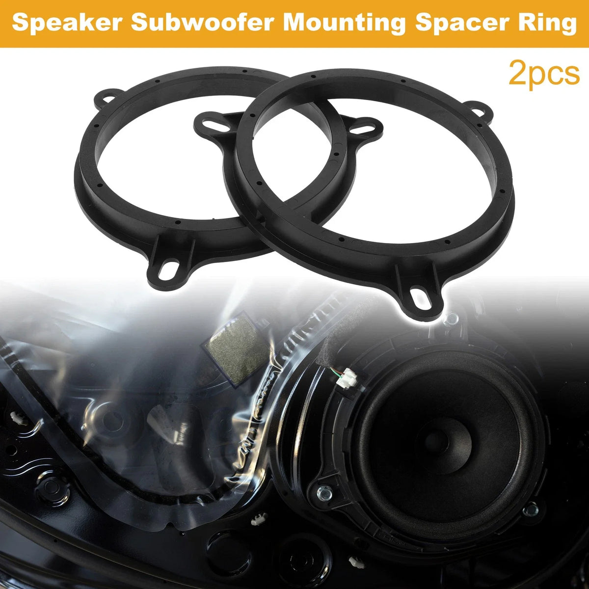 2X Speaker Spacer Ring Adapter for Mazda CX-5 (2013–2022)