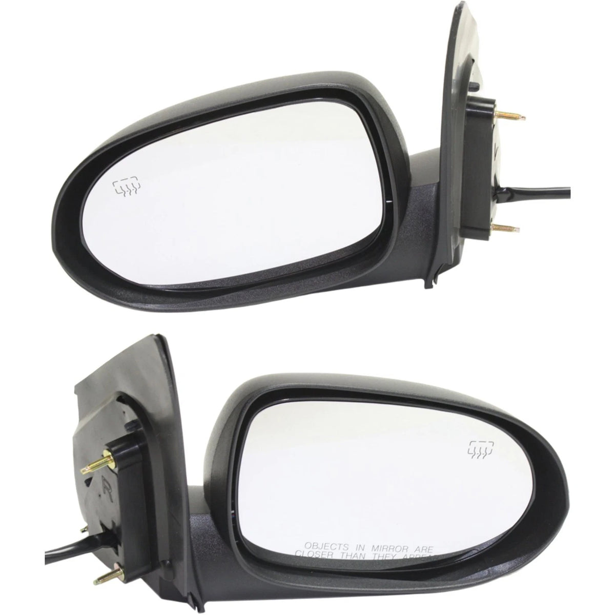 Set of 2 Heated Mirrors for Dodge Caliber (2007–2012)