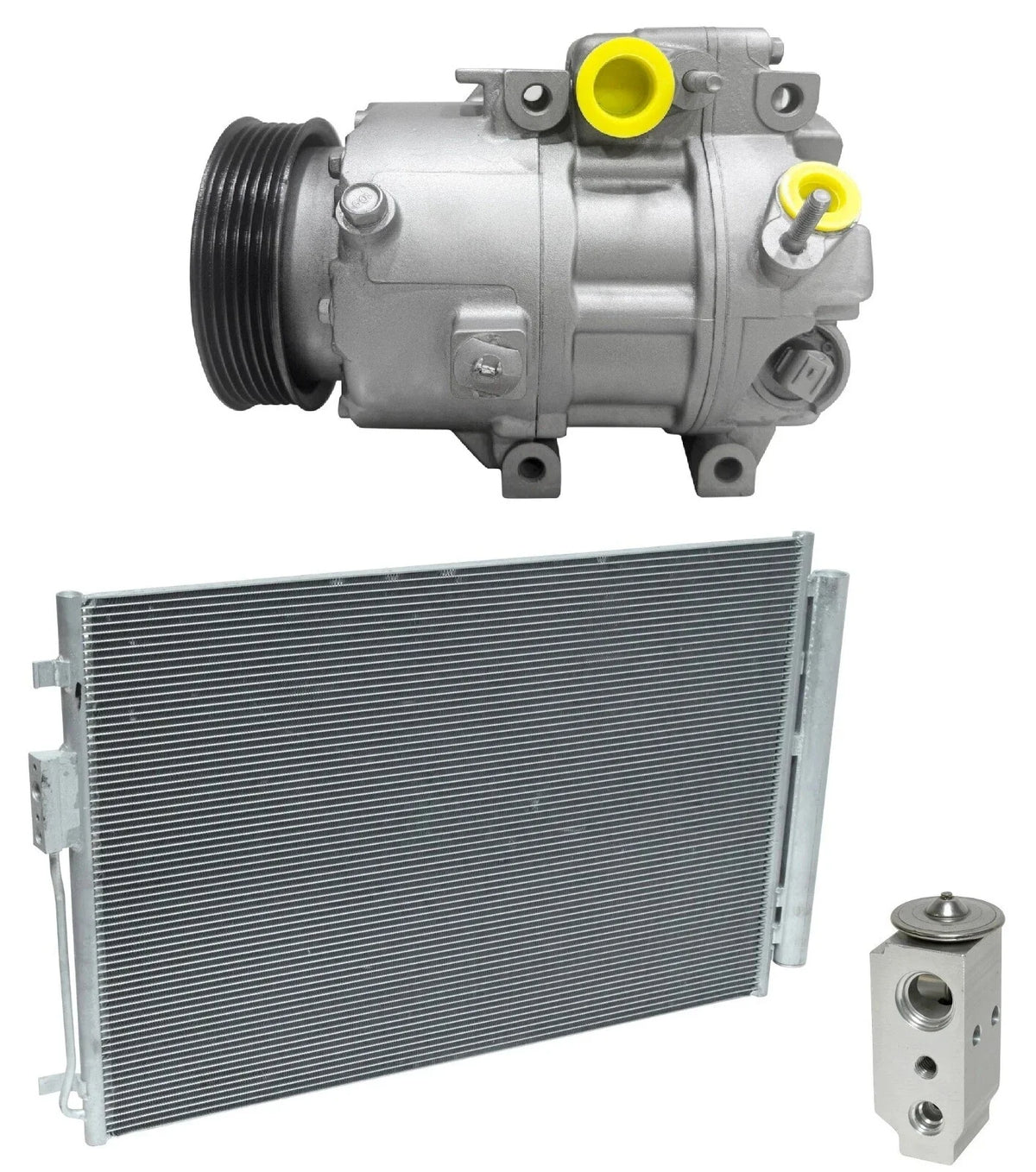 A/C Compressor Kit With Condenser for Kia Sedona 3.3L (2015–2015)