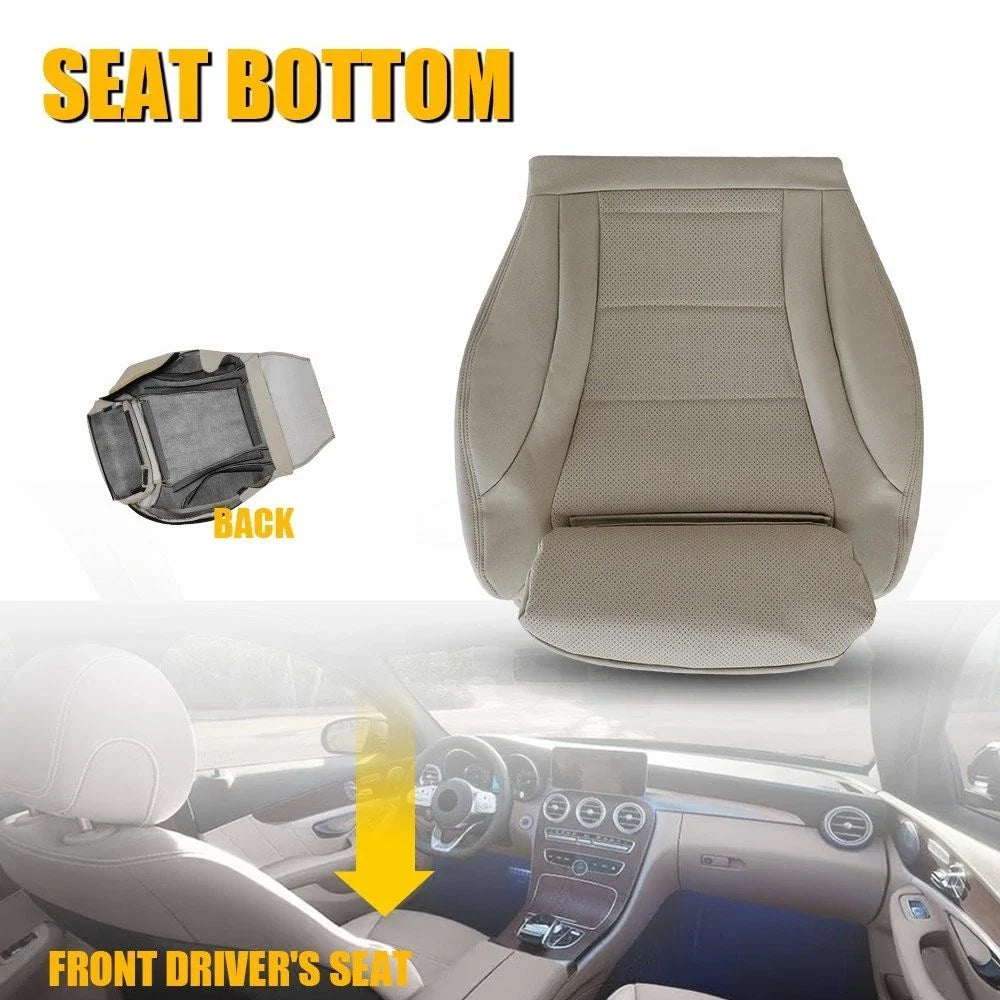 Driver Bottom Seat Cover for Mercedes Benz 2015-2021 C300 C250 C400