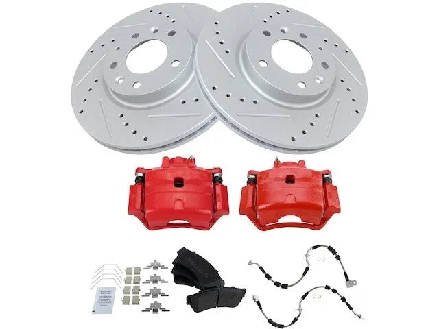 Front Brake Pad Rotor Caliper Set for Mazda 6 (2006–2008) BZ937HY