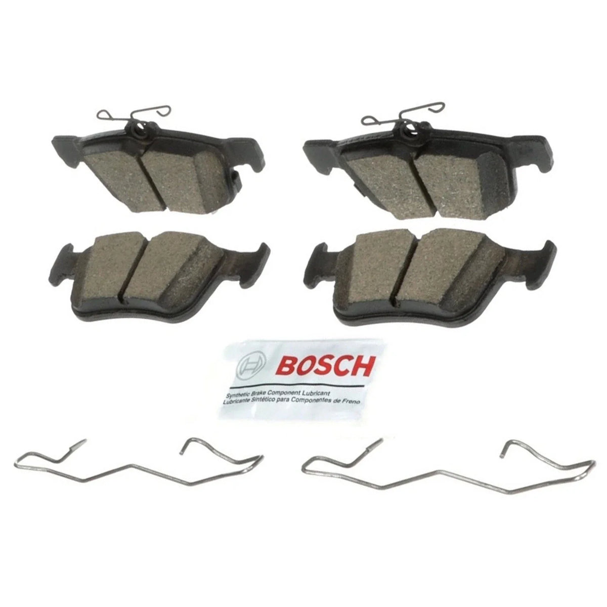 Bosch QuietCast Rear Ceramic Brake Pads for Ford Fusion Lincoln MKC (2013–2020)