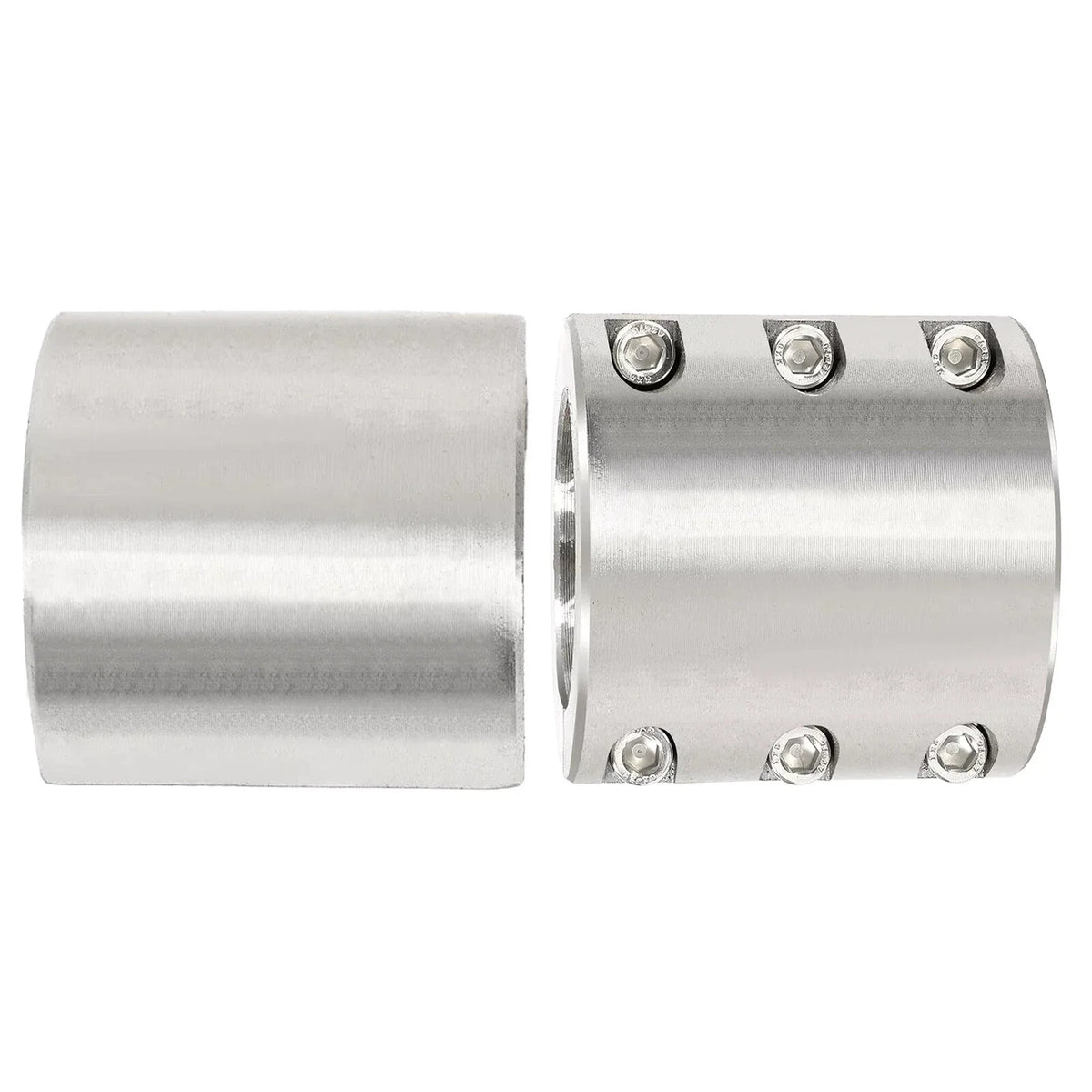 Set of 2 Roll Cage Mounts 1.625" OD Split Collar Tube Clamps