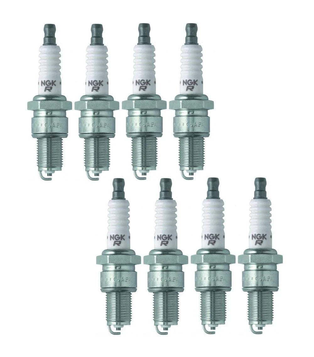 Set of 8 NGK V-Power Spark Plugs (Gap 0.032) for