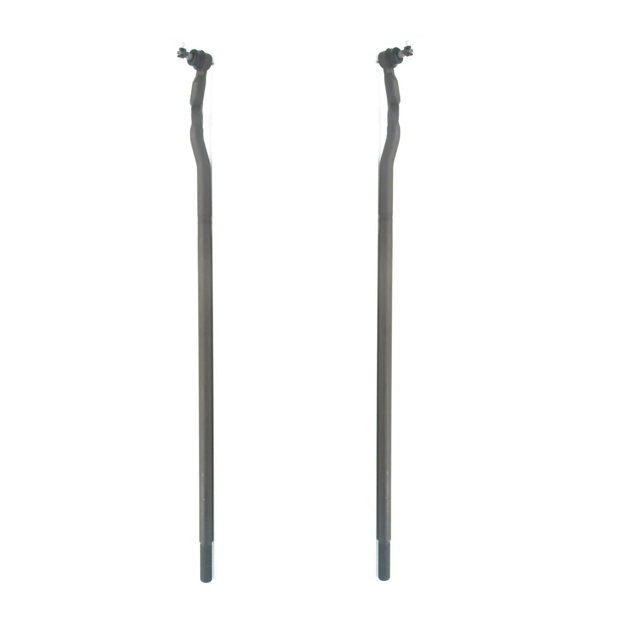 Set of 2 Front Outer Steering Tie Rod Ends for Dodge Ram 3500 (RWD)