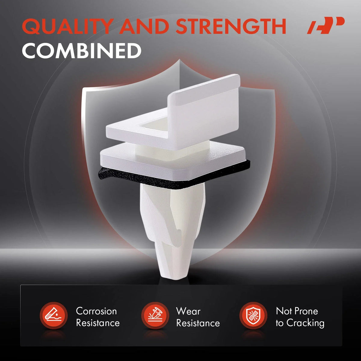 Rocker Panel Clips 50Pcs for Honda Civic Nylon Moulding