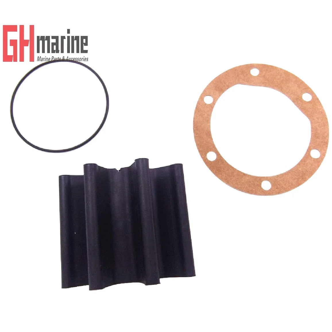 Flexible Water Pump Impeller Kit for Lombardini LDW 1204 Turbo (Inboard Marine)