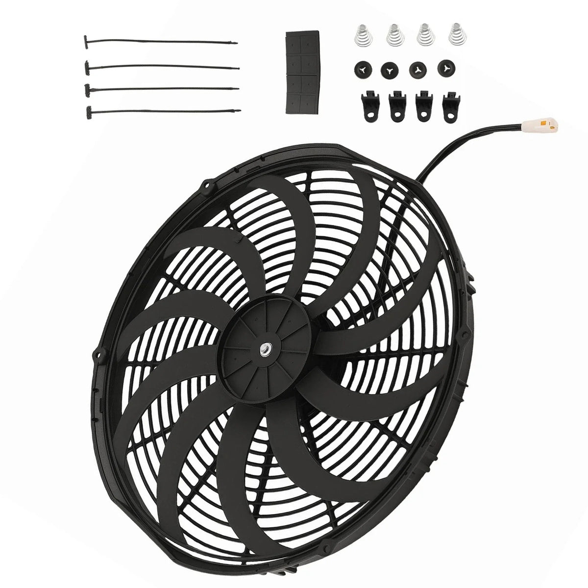 Electric Cooling Fan 16 Inch 3000CFM 120W for Universal Use