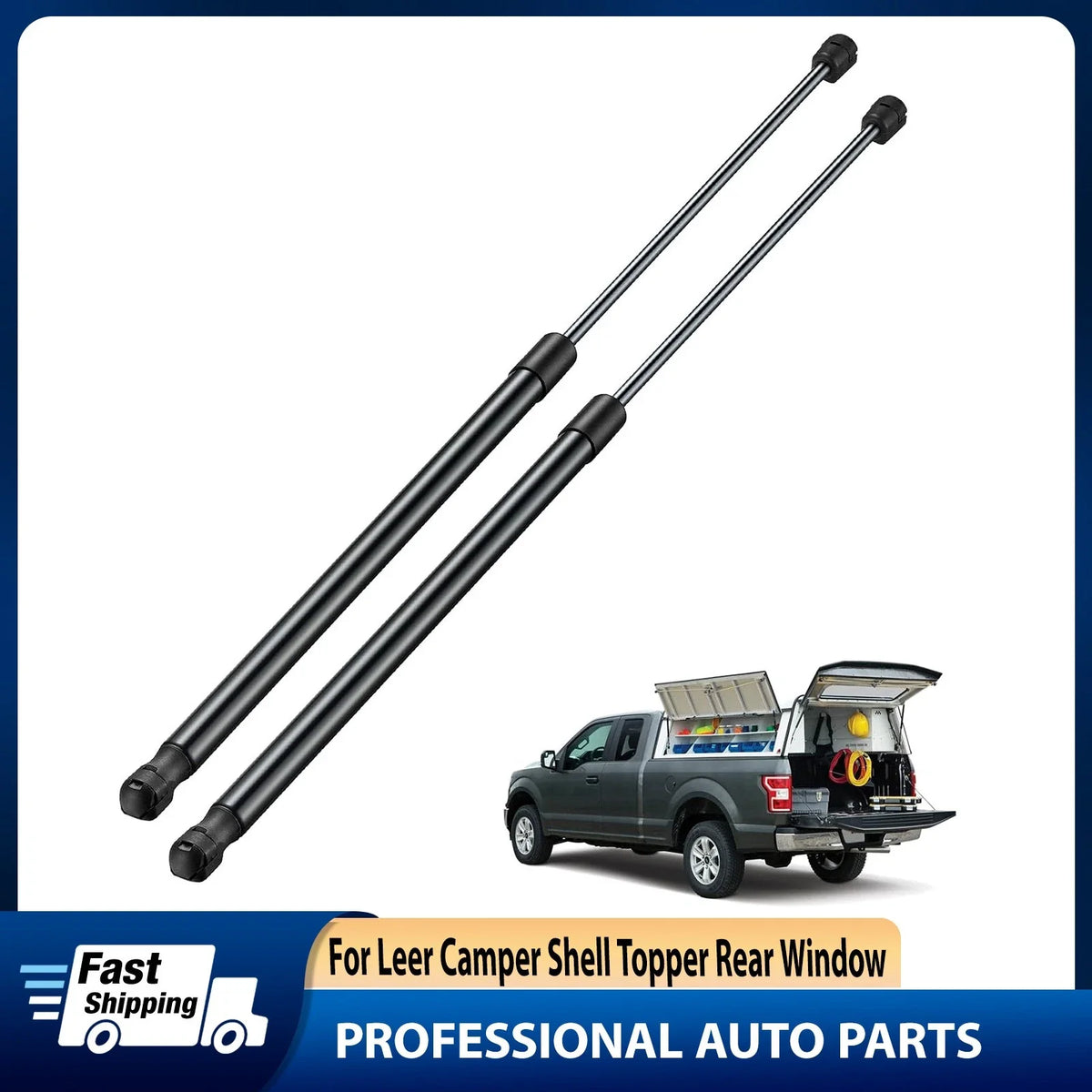 Gas Struts 26" 120Lbs (Set of 2) for Tonneau Covers & RV Doors
