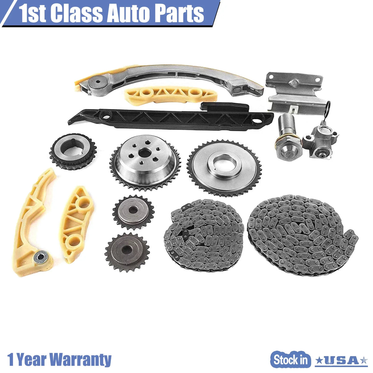 Timing Chain Kit for GM Ecotec 2.0L 2.2L (2000–2011)