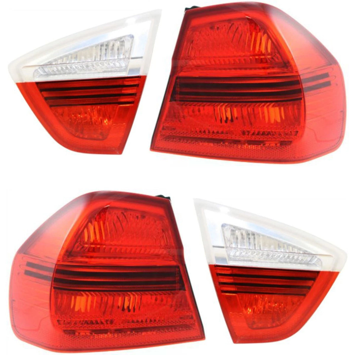 Tail Light Kit for BMW 325i (2006) - Driver & Passenger Side Inner/Outer