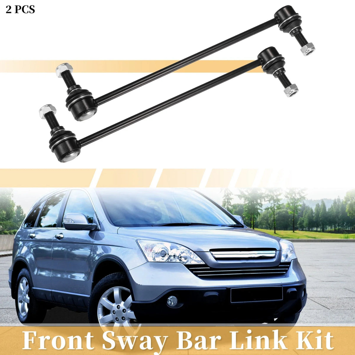 2X Front Stabilizer Sway Bar Link Kit for Acura MDX, Chevrolet Equinox