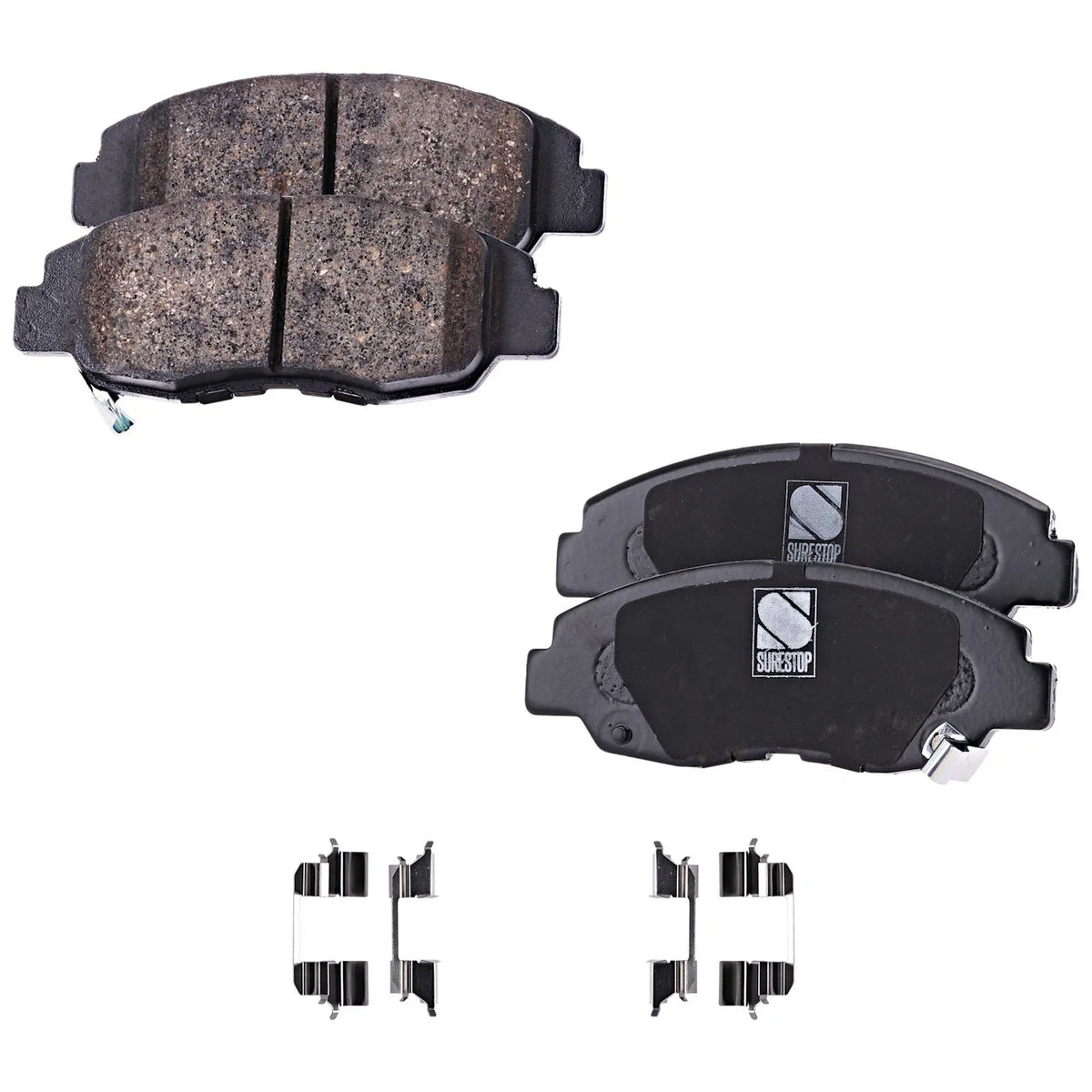 Brake Pad and Disc Kit with Ceramic Pads for Honda Accord 1998-2002
