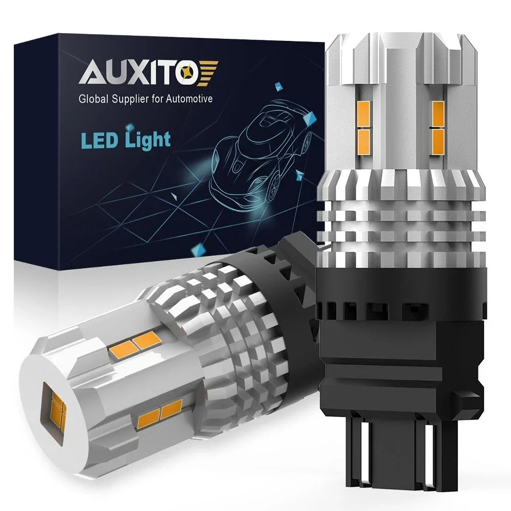 LED Bulb Set 2X 3157 3156 3057 for AUXITO Turn Signal Lights