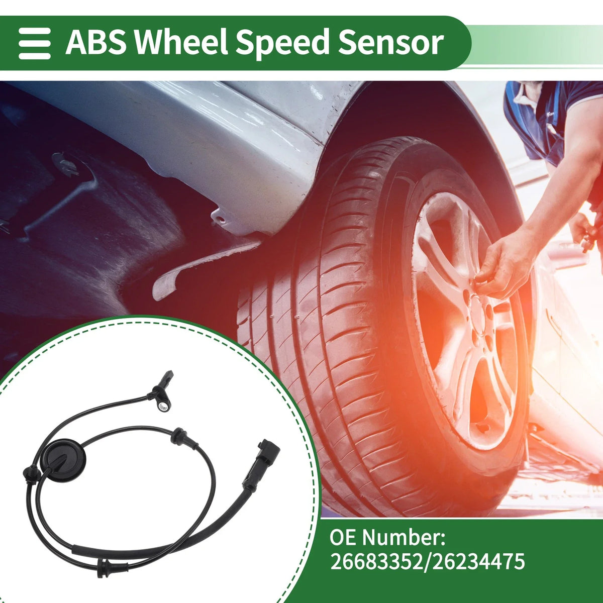 ABS Wheel Speed Sensor No. 26683352 for Buick GL8 (2017)