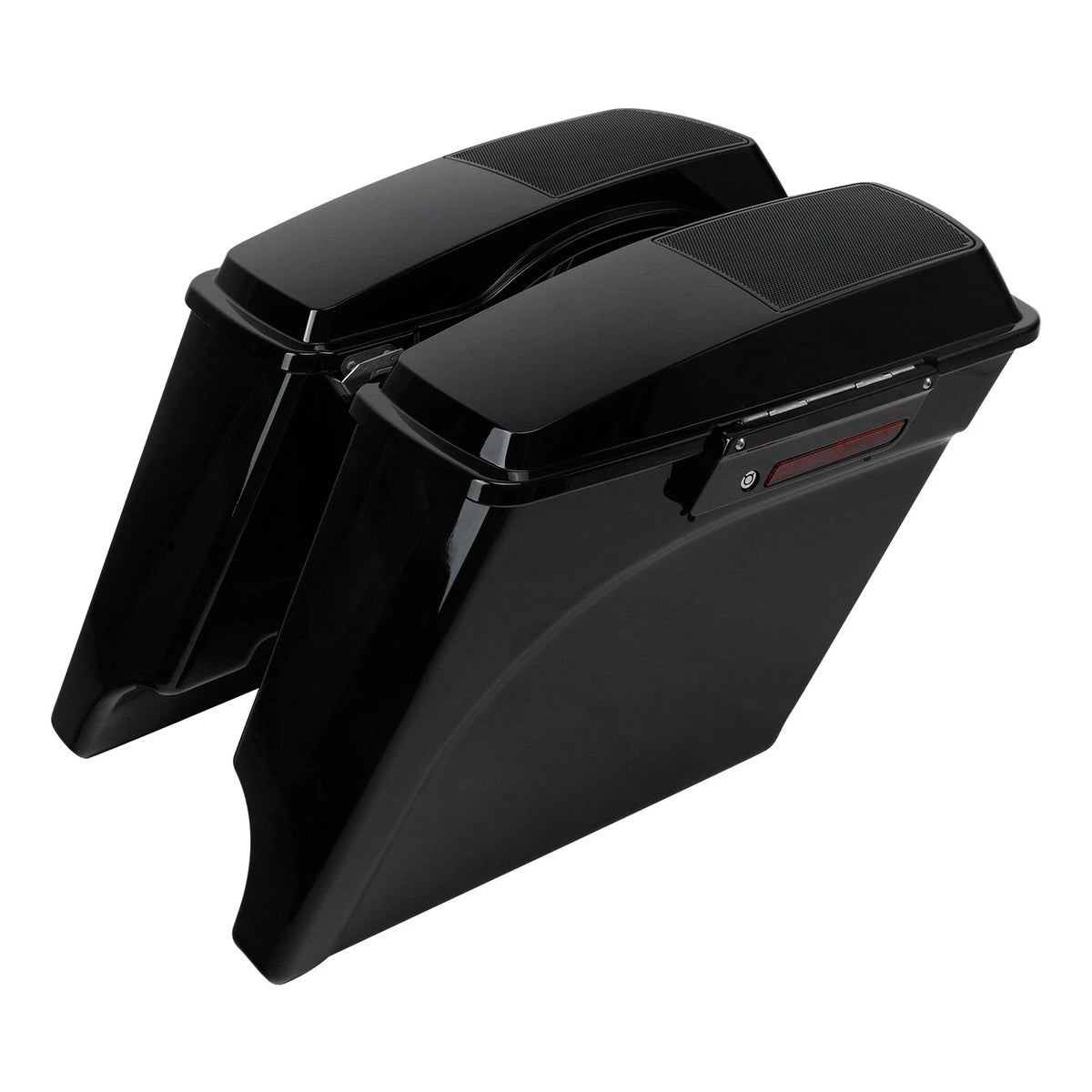 Stretched Saddlebags Speaker Lids - 5" for Harley Touring (93-13)