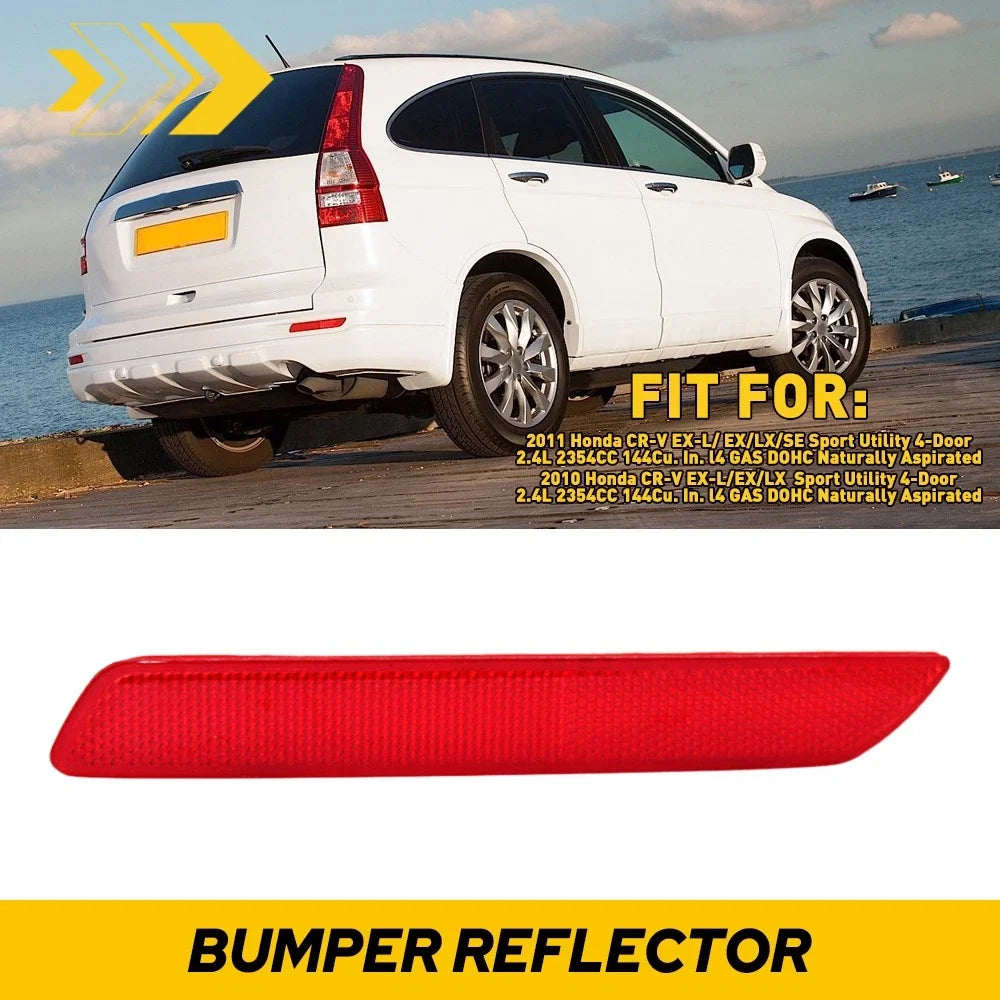Right Passenger Side Rear Bumper Reflector Light for Honda CR-V (2010–2011)