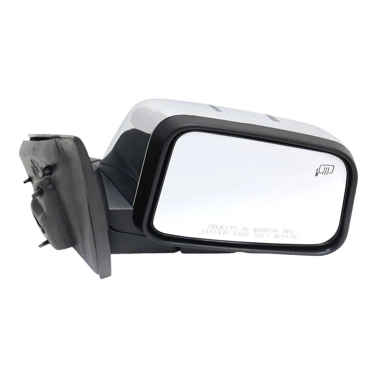 Passenger Side Power Heated Chrome Mirror for Lincoln MKX (2007)