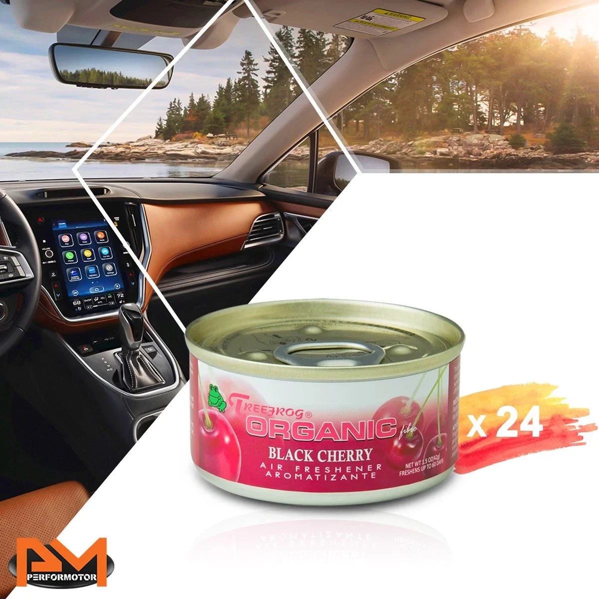 1.5oz Air Freshener - Black Cherry Scent for Car/Office