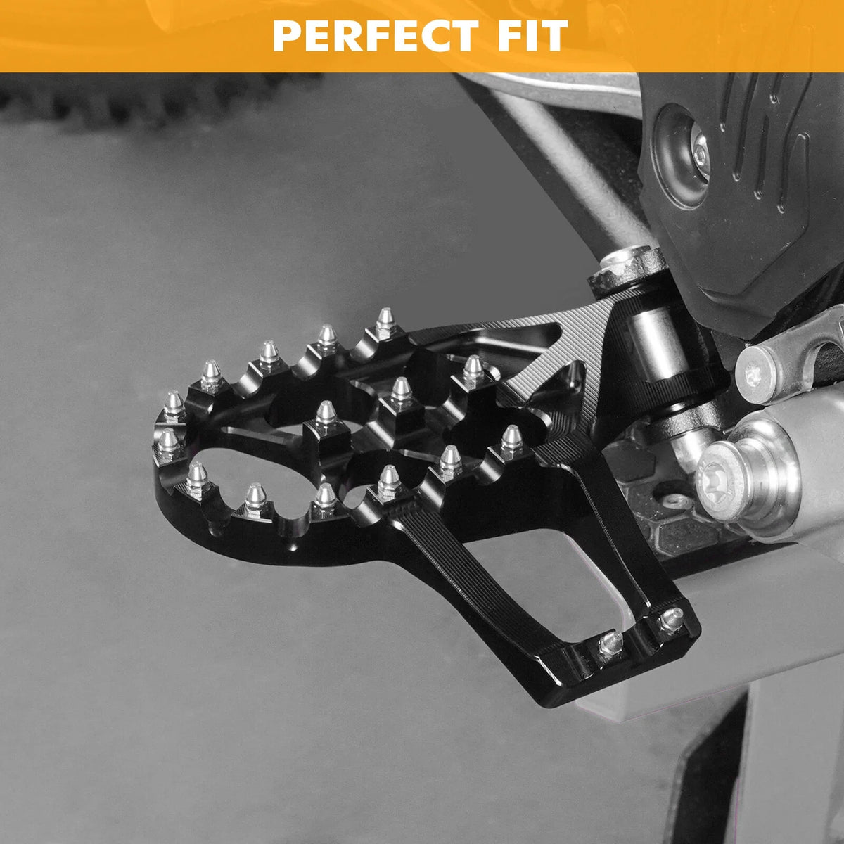 Foot Peg Extenders for KTM 250 300 350 450 500 EXCF XCW XC SX (2024–2026)