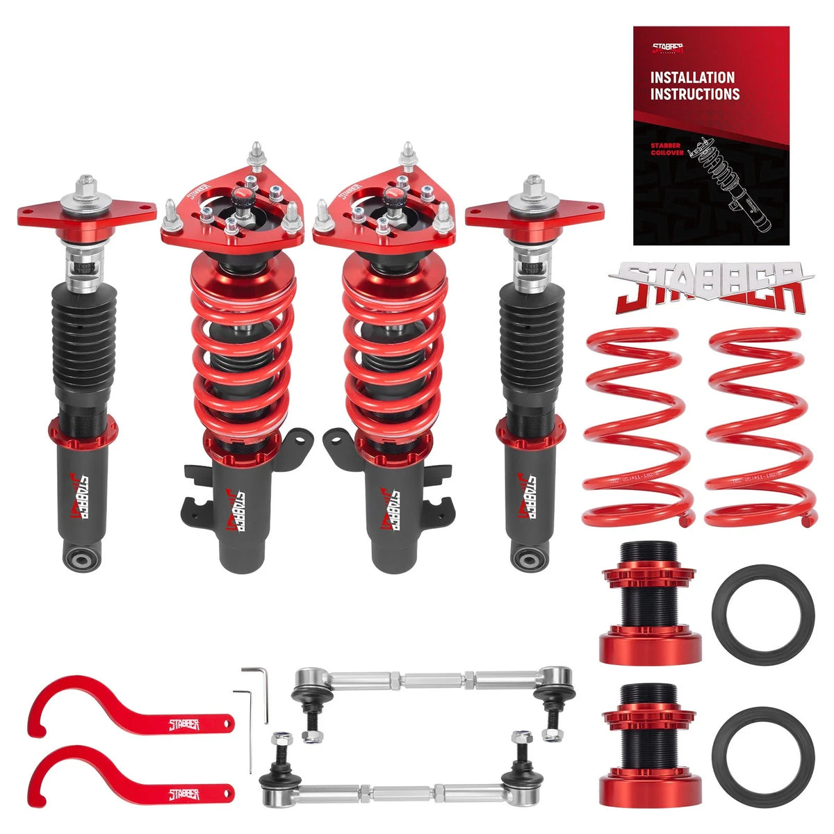 Coilover Suspension Kit with 24 Levels for Ford Focus ST (2013-2018)