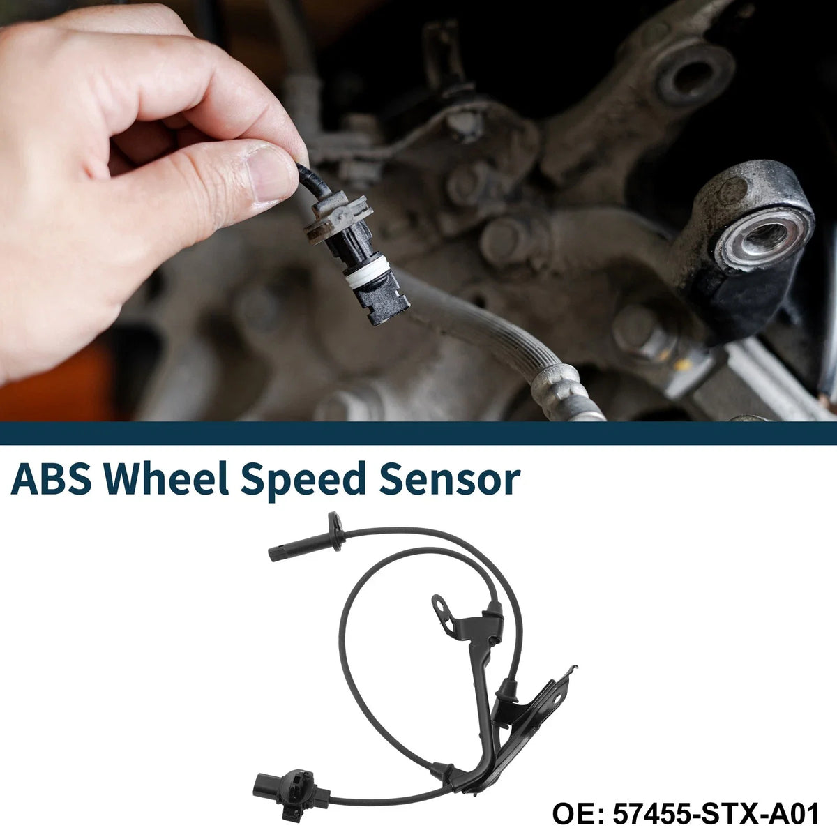 ABS Wheel Speed Sensor No. 57455-STX-A01 for Honda Pilot (2009–2015)