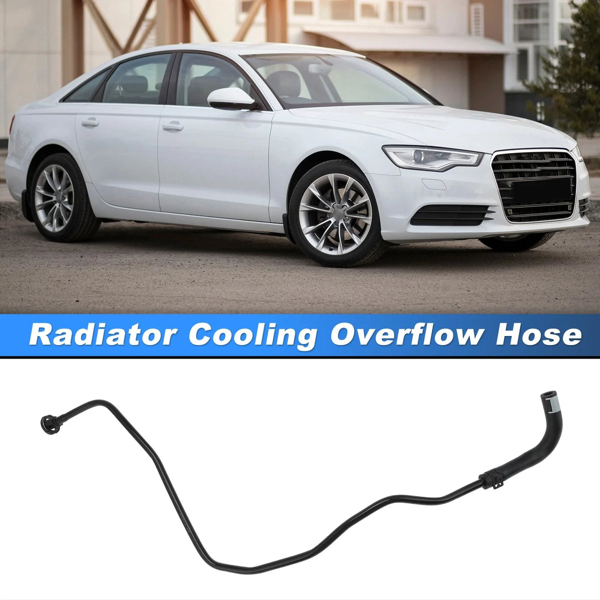 Radiator Cooling Overflow Hose for Audi A6/A6 Avant/A6 Avant Quattro (1998–2004)