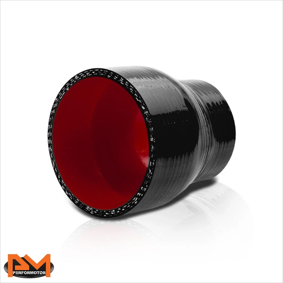 Straight Coupler 3" to 4" Intercooler Turbo Silicone Hose Reducer Black
