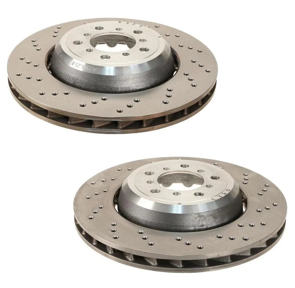 Set of 2 Front 360mm Brake Disc Rotors for BMW E82 E90 E92